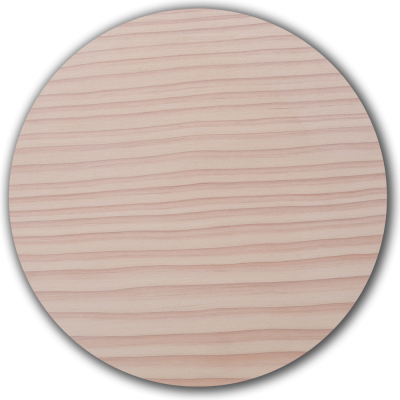 Douglasie-Holzboden, Oberfläche Lauge Weiß und Seife weiß, heller Ton mit leicht rosigem Schimmer und feiner Maserung.