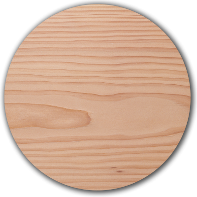 Douglasie-Holzboden, Oberfläche Lauge weiß und Öl natur, warmer natürlicher Rotton der Douglasie mit charakteristischer Maserung