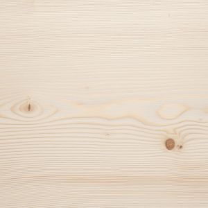 Square close-up of a lightly brushed silver fir floor. The raised texture and the wood grain of the floor are clearly visible.