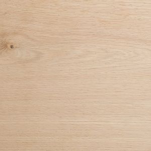 Eiche Holzoberfläche mit feiner Maserung und einem kleinen Astloch