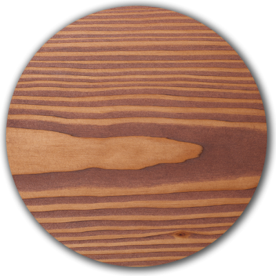 Douglasie-Holzboden, Oberfläche Öl Schokolade, warmer Braunton der Douglasie mit ausgeprägter Maserung.