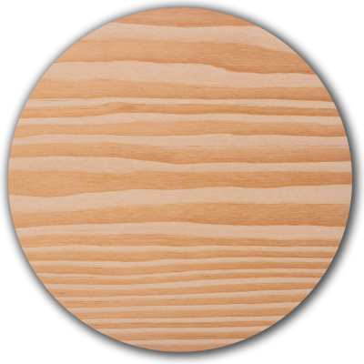 Douglasie-Holzboden, Oberfläche Öl extraweiß, aufgehellter Naturton mit leicht weißlicher Abstufung und feiner Maserung.