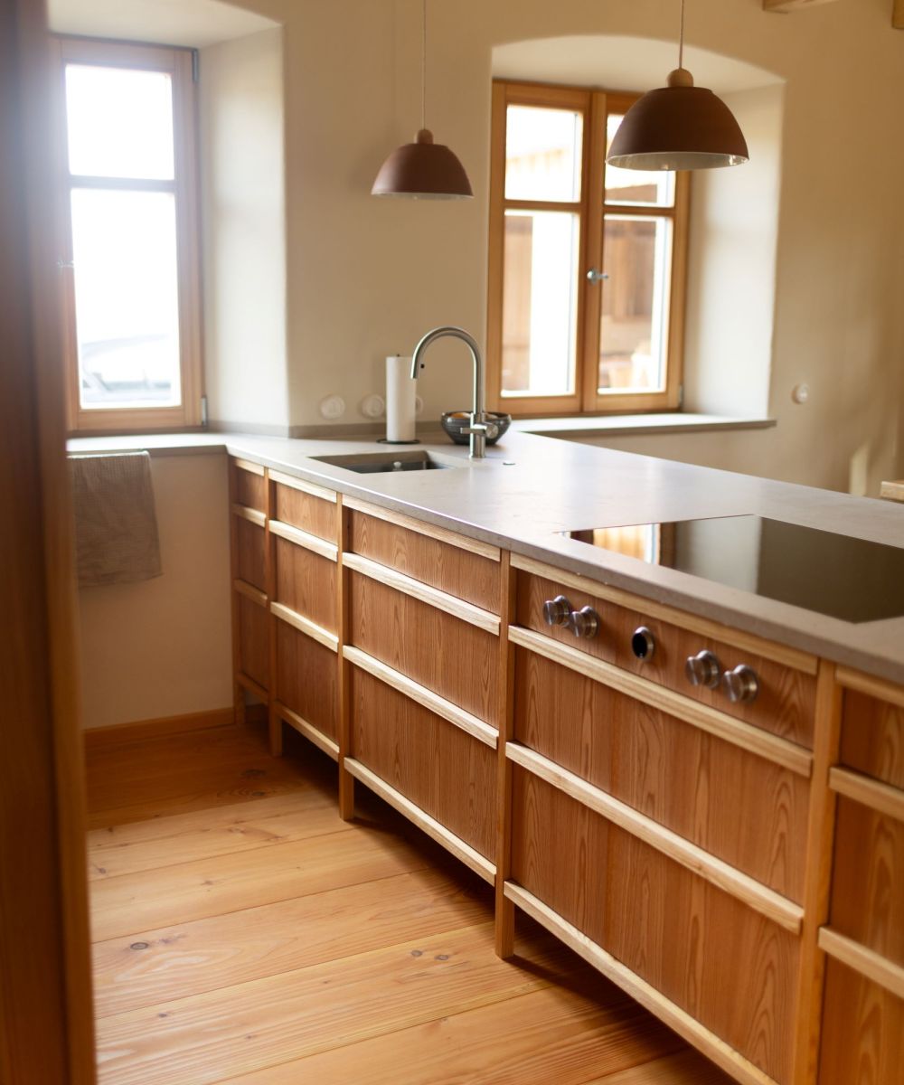 Spürbare Natur – Douglasie Dielenboden in warmen Naturtönen