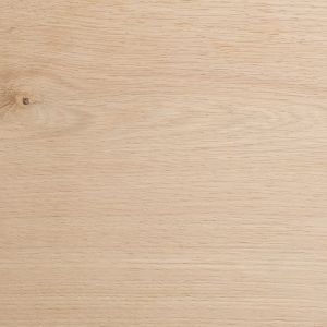 Eiche Holzoberfläche mit feiner Maserung und einem kleinen Astloch