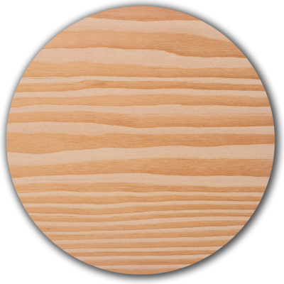 Douglasie-Holzboden, Oberfläche Öl extraweiß, aufgehellter Naturton mit leicht weißlicher Abstufung und feiner Maserung.