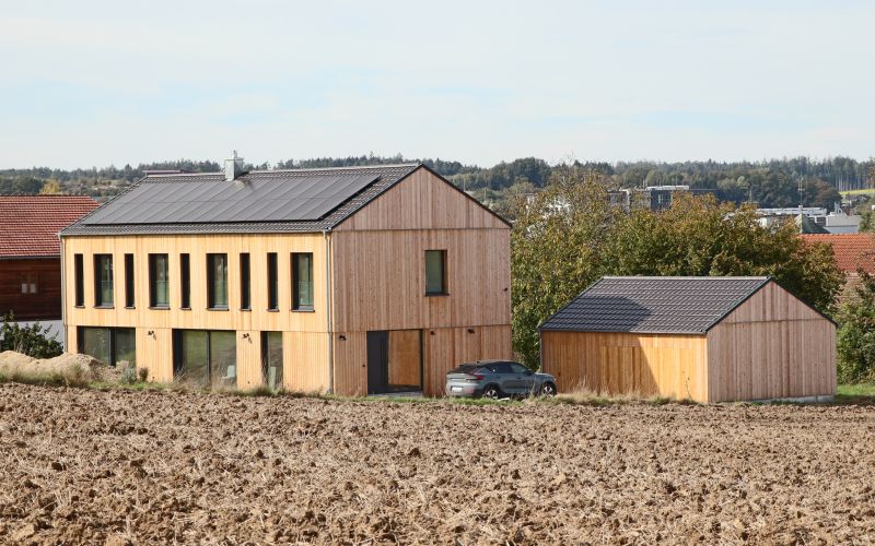 Wood Inside and Out: A Modern Family Home