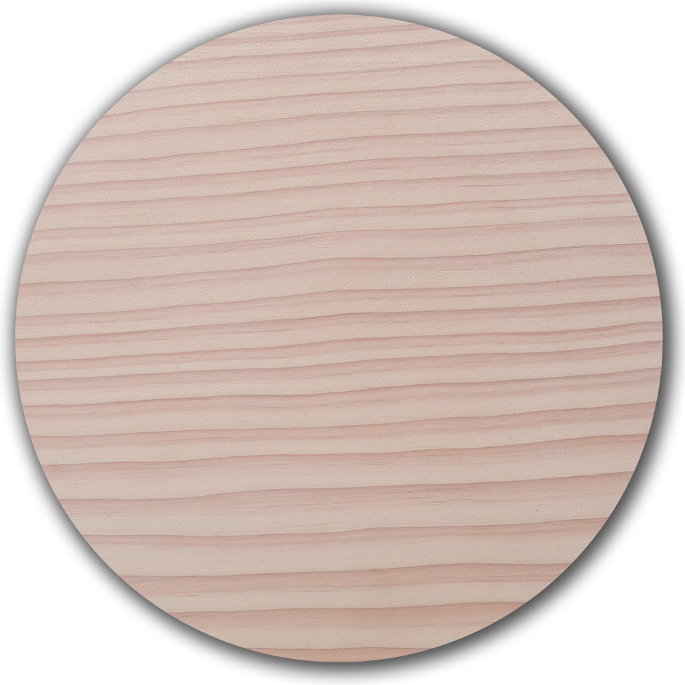 Douglas fir wooden floor, lye white finish and soap white, light tone with subtle pinkish hue and fine grain.