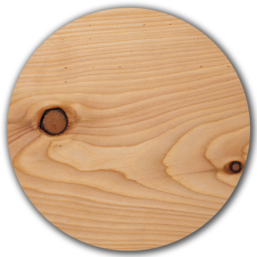 Lärche-Holzboden, Oberfläche Öl natur, warmer natürlicher Rotton der Lärche mit charakteristischer Maserung.